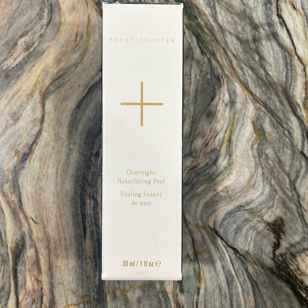Overnight resurfacing peel